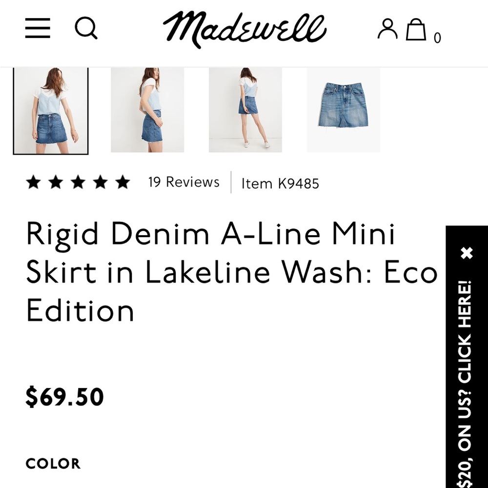 Madewell Denim Skirt - Picture 15 of 15